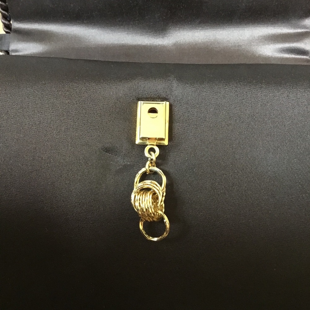 Vintage 50’s-60’s Walborg Brown Satin Bag - Picture 8 of 11